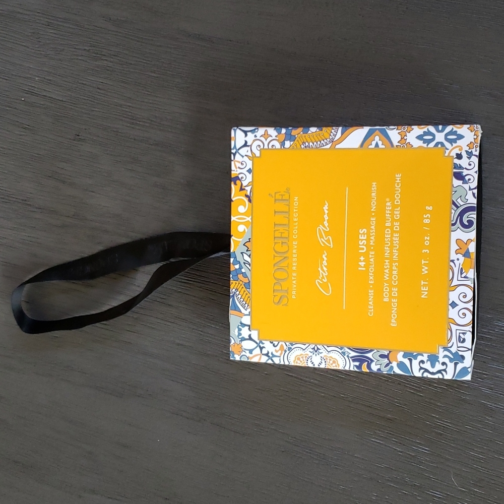 New, sealed Spongelle Citron Bloom